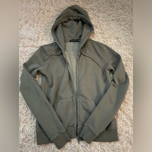 Charcoal Brandy Melville Zip Up